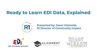 Ready to Learn EDI Data, Explained