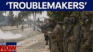 LA riots: Trump troops arrive as violent anti-ICE riots erupt