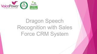 Salesforce & Dragon Speech To Text | VoicePower Ltd