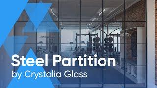 Romano Steel and Glass Partition for a Gym