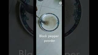 Handwash and pepper experiment