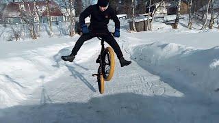 Делаю 5 трюков на плоскаче / bmx трюки