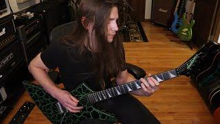 The Black Dahlia Murder - Everything Went Black Rhythm Playthrough - Brandon Ellis