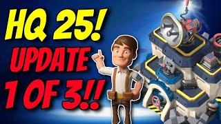 Boom Beach HQ 25 UPDATE - Sneak Peek
