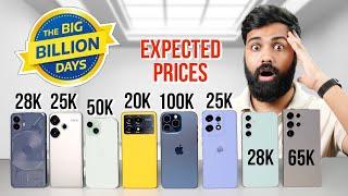 Revealing Prices of Android & iPhones in Flipkart Big Billion Days 2024 