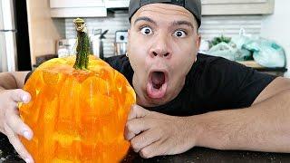 DIY GIANT GUMMY PUMPKIN!