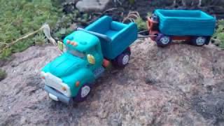 Cool hobby: Plasticine product the truck ZiL Крутое хобби: Пластилиновая лепка грузовик ЗиЛ