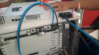 Huawei OLT AC to Dc convert power supply connect