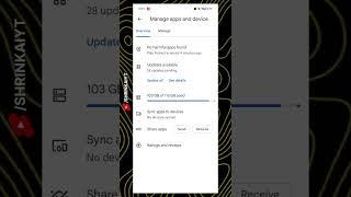 Clean Your Phone Data Storage || How To Update All Apps At Once || Tech Content 2024 || #youtube