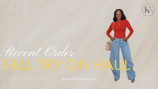 Recent Amazon Order pt 5 | Fall Pieces Try On Haul | Kira's Fashion Finds