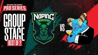 NoPing vs TOOBASED Game 1 - BTS Pro Series 5: Group Stage w/ MLP & johnxfire