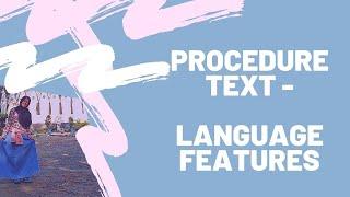 Procedure Text Part 2 - Manual and Tips -- English