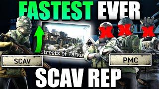 NEW PVE SCAV REP IS CRAZY FAST! Escape From Tarkov PVE Fence