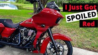 Road Glide Fairing Spoiler Kit and Chopped Engine Guard Install