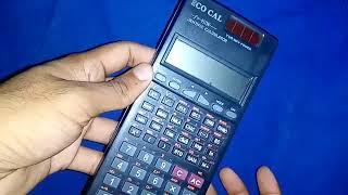 How To Save and Delete Formulas in Scientific Calculator   Model  fx 911W 2019