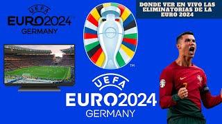 Dónde Se Puede Ver EN VIVO Las Eliminatorias de la EURO 2024 en USA, México y Latinoamérica