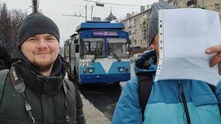 Russian city Ivanovo: rusty trolleybuses, foolish mini-buses... But trains are modern here!