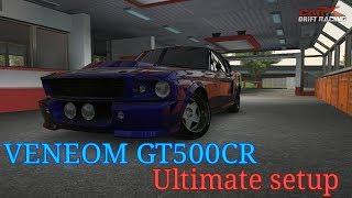 Carx Drift Racing VENEOM GT500CR Ultimate setup for DRIFT WAR event stage