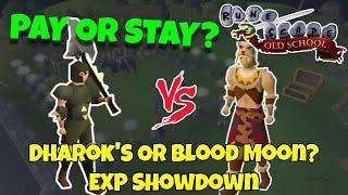 Pay or Stay #50 | Dharok's vs Blood Moon / Macuahuitl | OSRS NMZ