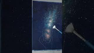 “Galaxy Jar” full free tutorial on my channel! ‍⭐️ #shorts #shortsfeed #shortsvideo #galaxy