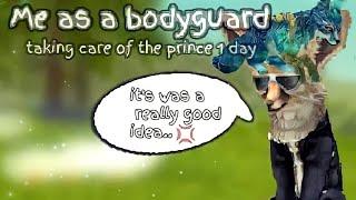 WildCraft: Me as a Bodyguard | Caring for the Prince for 1 Day [Complete chaos] - Funny Sketch