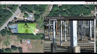 Radar Tracking a Person in Substation - Perimeter Surveillance Radar System