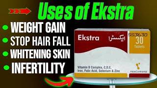 Ekstra tablet ( Vitamin B complex , C,D,E , iron, selenium and zinc ) #ekstra