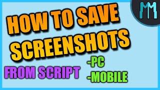 How to Save Screenshots From Your Game - Unity Tutorial #5