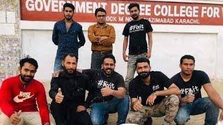 Wall Beautification in North Nazimabad Block M by #Fixit team