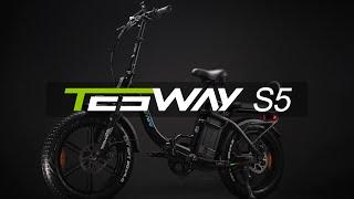 Tesway S5 110 km Step-though Fat Tires E-bike