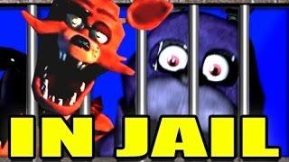 FIVE NIGHTS AT FREDDY'S IN JAIL!? -- Gmod COPS N ROBBERS Mod! 14 (Garry's Mod)