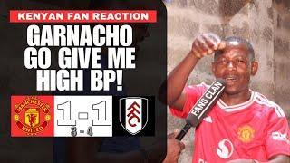 MANCHESTER UTD 1(3-4)1 FULHAM FC (Peter -kenyan fan reaction) FA CUP HIGHLIGHTS 2024-25