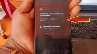 Your device is corrupt, It can't be trusted and will not boot- FIX Nokia 5.1 Plus // Ta1102 -Ta 1105