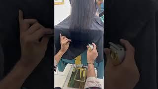 HAIRCUT IN 10 SECOND #p2salon #haircut #hairstyle