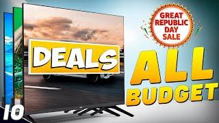 AMAZON'S BEST TV DEALS Under 10000, 20000, 30000, 50000 In Amazon Great Republic Day Sale 2025