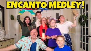 FAMILY SINGS ENCANTO MEDLEY!!! (Cover by @SharpeFamilySingers)