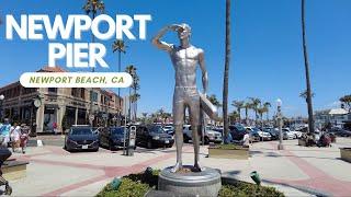 Newport Pier - Newport Beach, Ca - 4K Walking