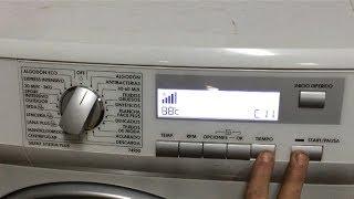 Diagnostico-Reset lavadora aeg/electrolux (74950). [Test washing machine].