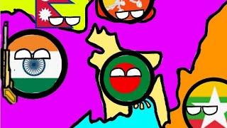 HISTORY OF BANGLADESH 1900-2021 COUNTRYBALLS 