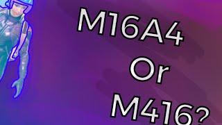 M16A4 против M416.Что лучше?