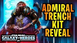 ADMIRAL TRENCH KIT REVEAL! - FASTEST TEAM IN STAR WARS GALAXY OF HEROES HISTORY!