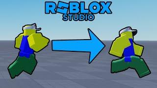 How to change running animation in Roblox Studio