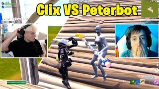 Clix VS Peterbot 1V1 TOXIC Buildfights!