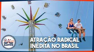 Vem aí o primeiro STAR FLYER do Brasil: atração radical INÉDITA! | Hapfun