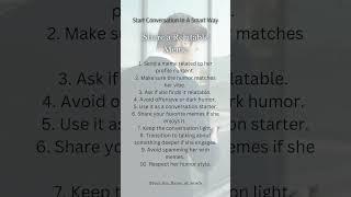 Conversation Starters That Make You Look Smart । How to Start a Conversation and Keep It Going