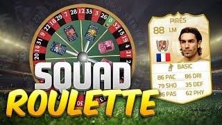 FIFA 15 SQUAD ROULETTE!!! LEGEND ROBERT PIRES!!! The Craziest Fifa 15 Squad Builder EVER!!!