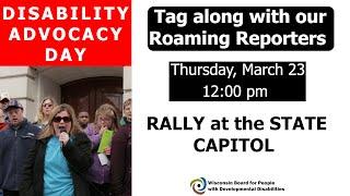 Disability Advocacy Day | Rally at the State Capitol