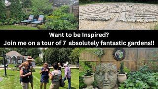 July Garden Tours...7 Totally FAB Garden Tours