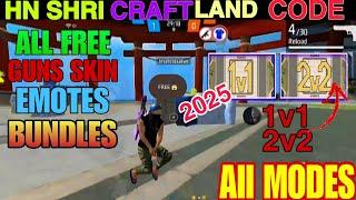 HN Shri ALL Craftland Map Code  1 vs 1, 2vs2, 9999+ Likes | HN Shri ALL Craftland Map Code Password