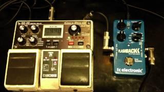 TC Electronic Flashback vs Boss DD-20